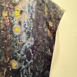 Ports 1961 Black and Green One Shoulder Dress